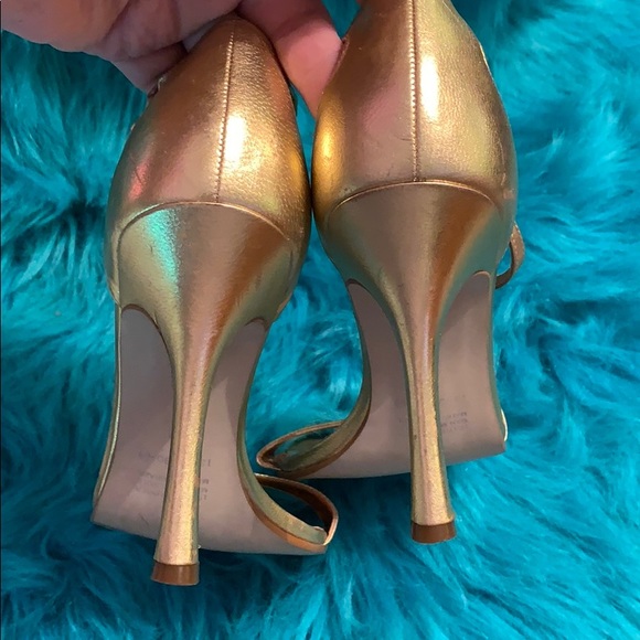 Cathy Jean EUC T-strap metallic heel - Picture 5 of 6